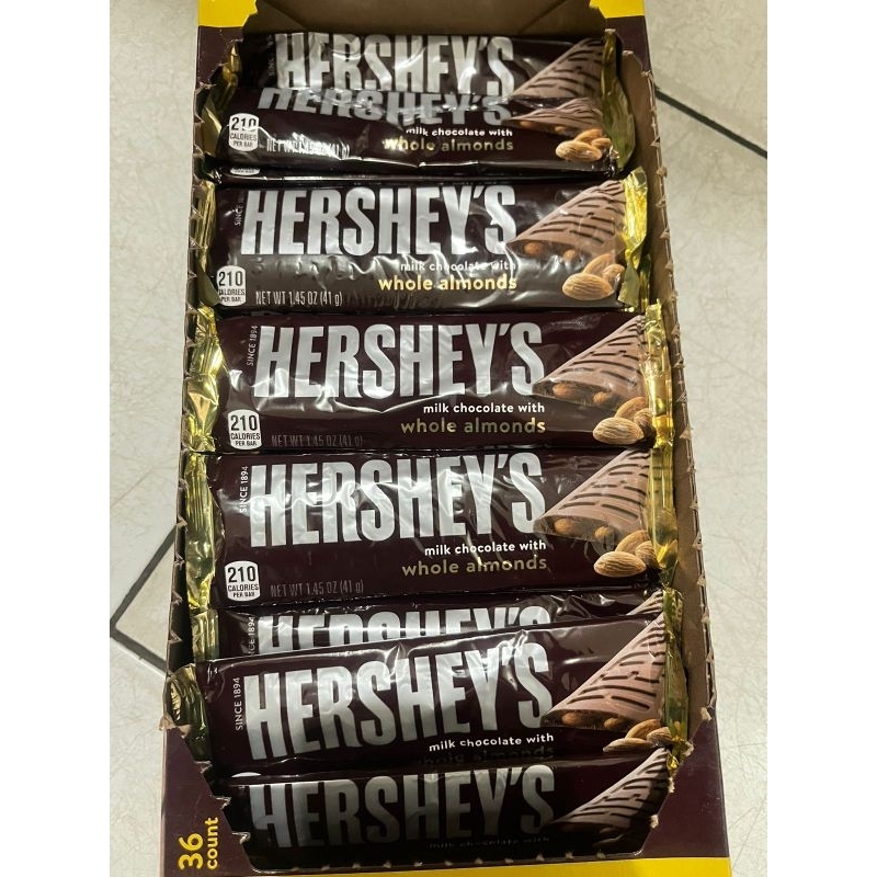 

Hershey's Milk Chocolate With Whole Almond 41gr