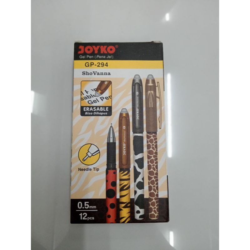 

ERASABLE GEL PEN JOYKO GP-294 1PAK(12 PCS)