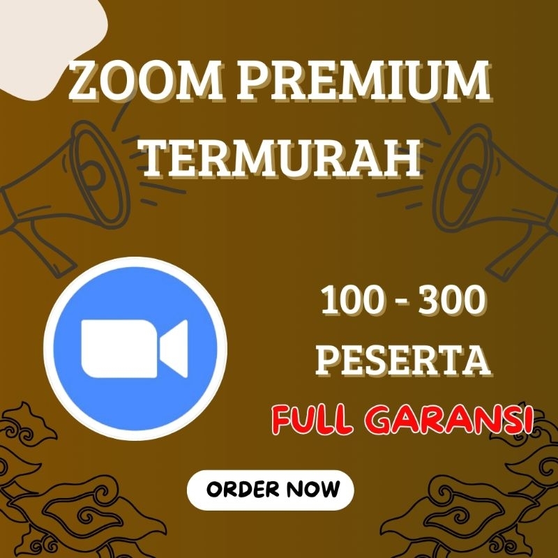 ZOOM PREMIUM TERMURAH 1 BULAN