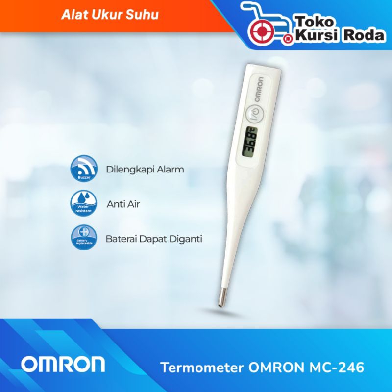 Omron Thermometer Digital MC-246 / Thermometer Omron MC-246 / Thermometer /