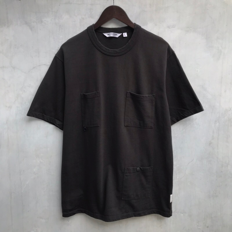 Kaos by Uniform Bridge Utility Pocket tee Brown Large