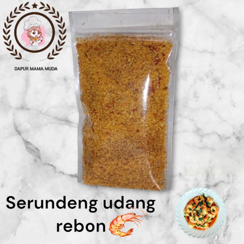 

serundeng kelapa udang rebon/serundeng udang rebon lauk istimewa