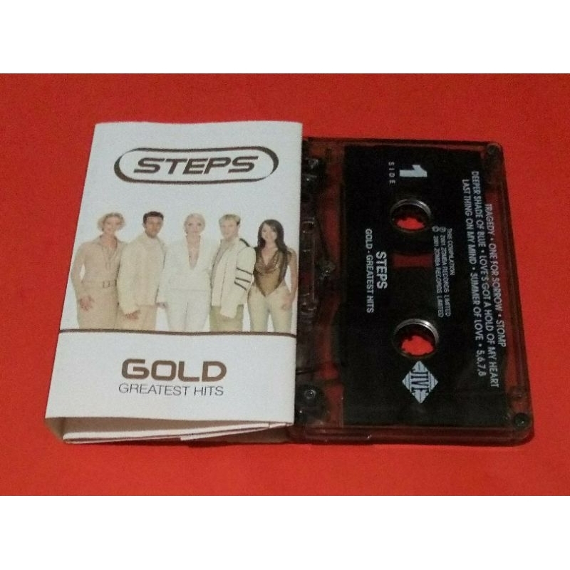 kaset pita STEPS GOLD GREATEST HIST