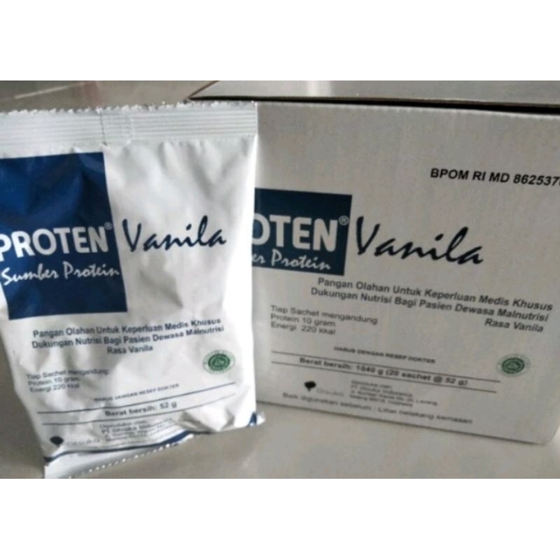 

PROTEN VANILA BOX (Susu kedelai tinggi protein)