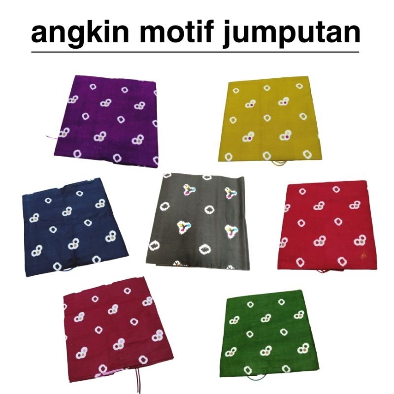 angkin kebaya jumputan instan / angkin jumputan / angkin instan kebaya