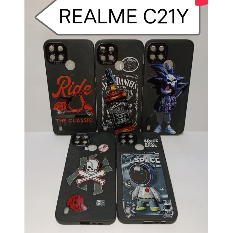 SOFTCASE GAMBAR ANIMASI COWOK TERBARU REALME C21Y