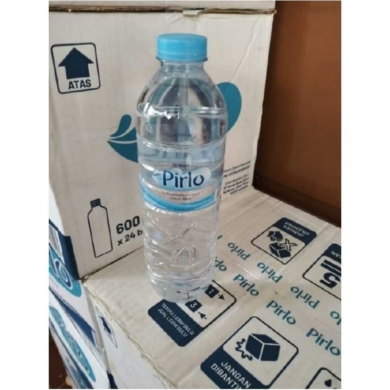 

Pirlo air mineral botol 600mL 1 dus