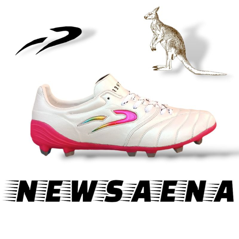 sepatu bola. kulit kangguru Dcleather newsaena k lea