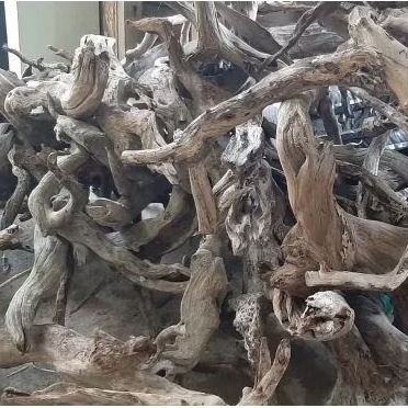 Kayu Santigi kecil Kayu Tenggelam Aquascape Paludarium Terarium Taman - 4
