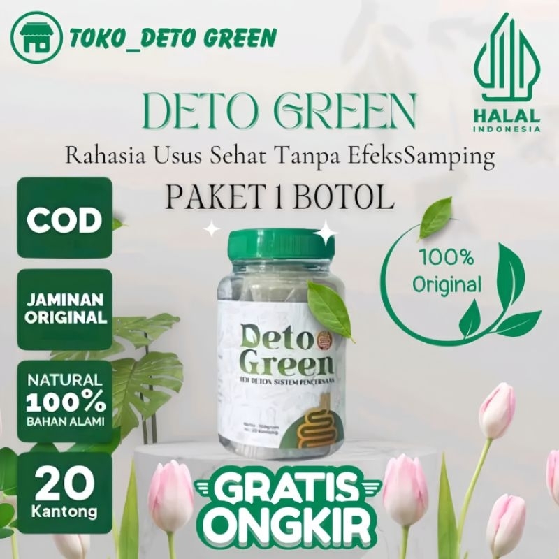 

Detogreen 1 Botol - Teh Herbal Honey Pecah Alami Solusi Untuk Kesehatan Usus