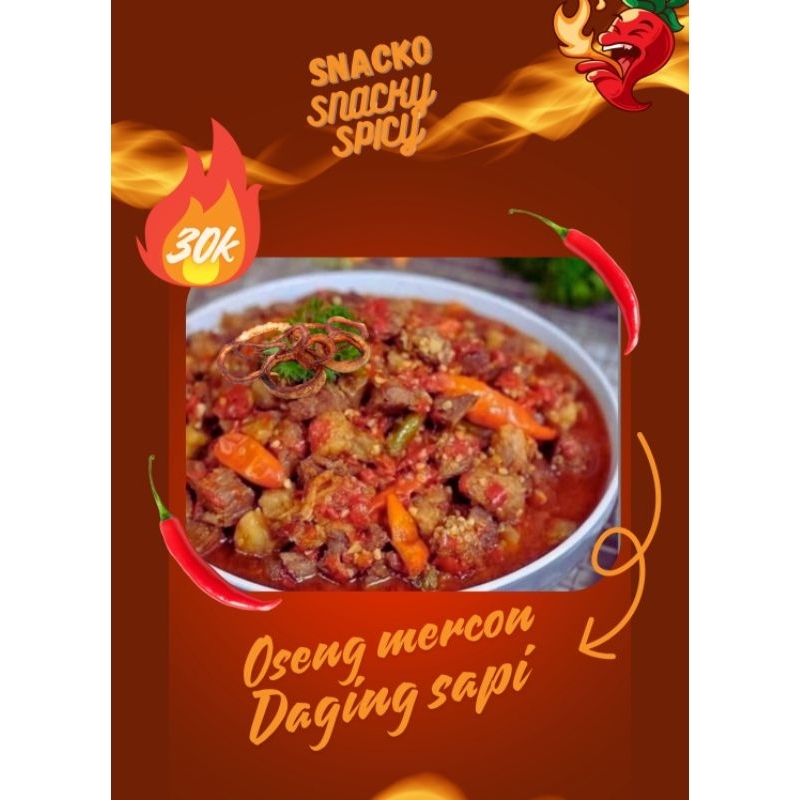 

OSENG MERCON DAGING SAPI || PEDAS NIKMAT ISI MELIMPAH
