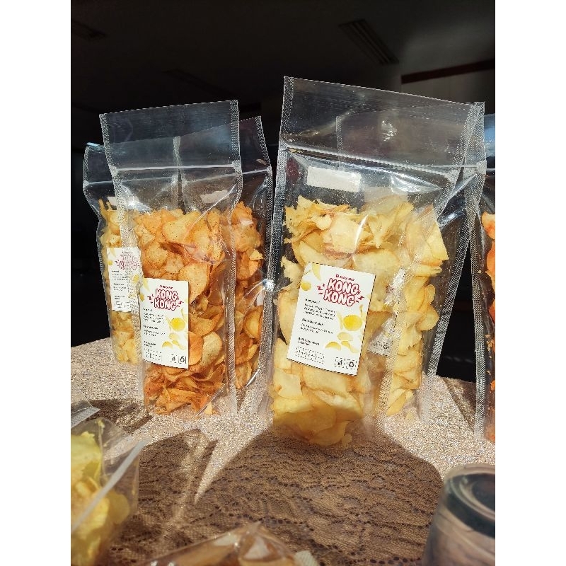 

KONG KONG kripik singkong oleh-oleh makanan ringan cemilan berbagai rasa