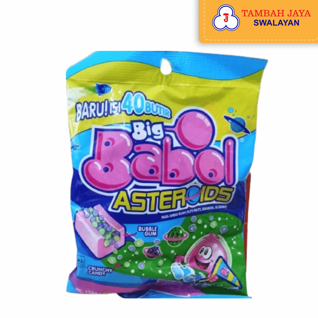 

Permen Big Babol Asteroids Crunchy Candy 128g/-+40pcs