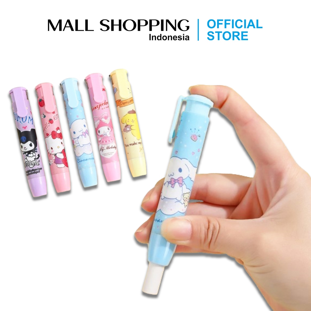 

Penghapus Pensil Mekanik Motif Karakter Penghapus Bentuk Lipstick Hapusan Eraser Lipstik Mechanical Eraser MALLSHOPPING