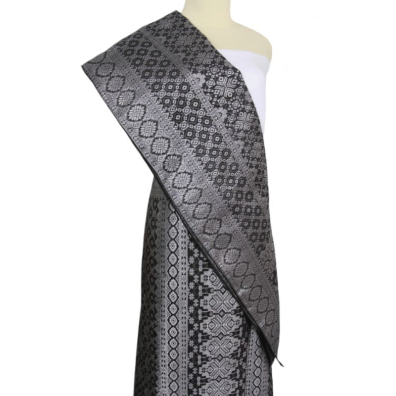 REAL PICT ROK SONGKET SET SELENDANG//ROK SET SELENDANG //ROK SONGKET DAN SELENDANG