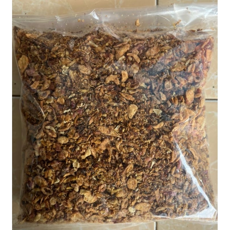 

Bawang goreng campuran Gurih dan enak 1kg