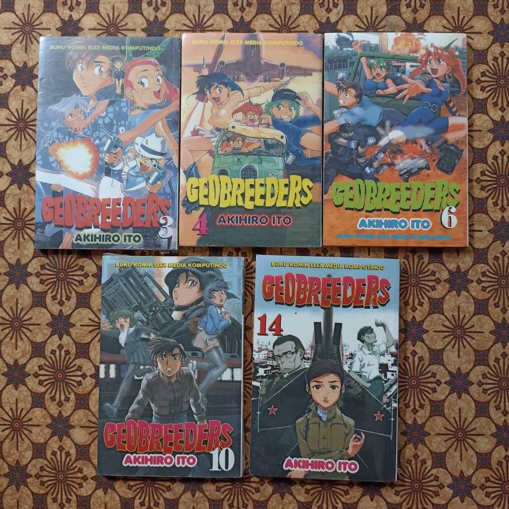 GEOBREEDERS - Komik Cabutan Elex Media