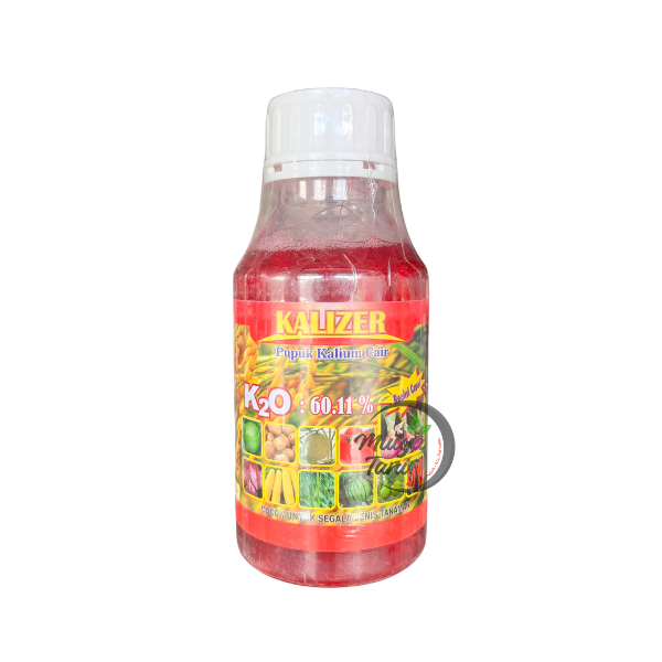Pupuk Cair Kalizer 500ml KCL Cair Plus ZPT Pembesar Umbi dan Buah