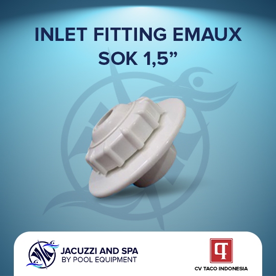 Inlet Fitting Sok Luar 1.5 inch - inlet jacuzzi / kolam renang