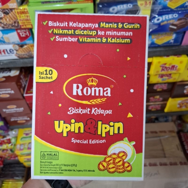

Roma Kelapa Sachet isi 10