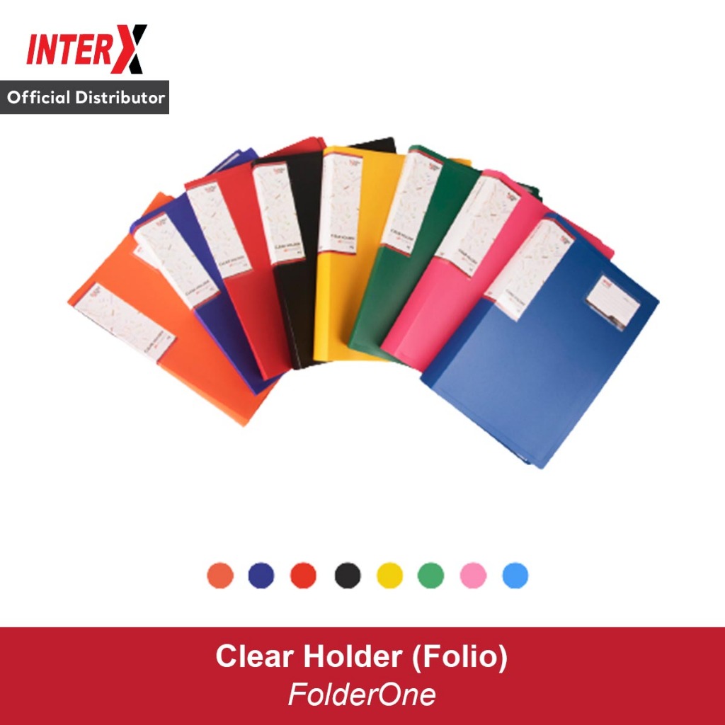 

FOLDER ONE CLEAR HOLDER 60PC (1 PCS)