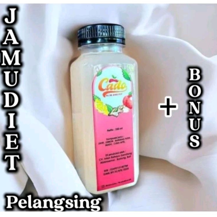 

(PAKET 1-3 BOTOL )JAMU CADOSLIMANDFIT JAMU DIET HERBAL