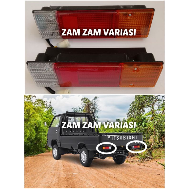 Lampu belakang l300 pick up