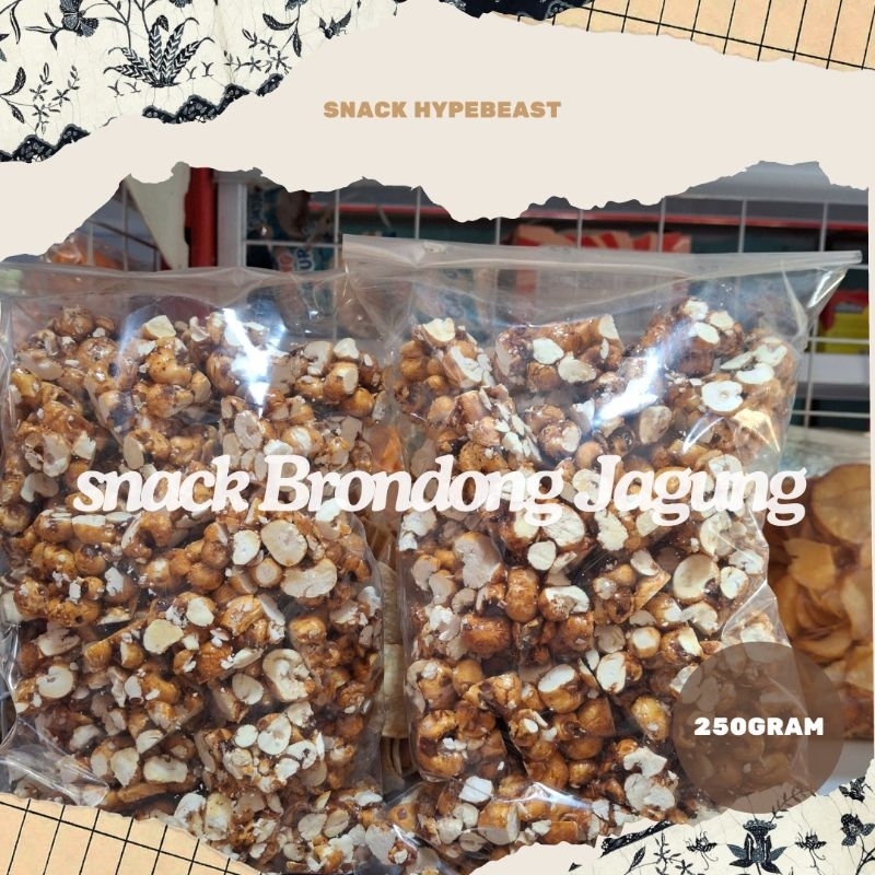 

Snack Brondong Jagung Manis 250gram