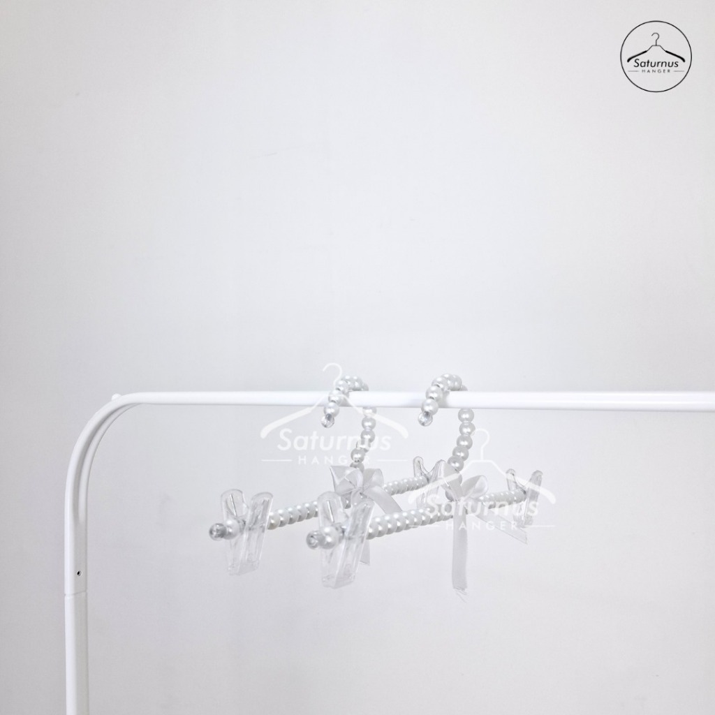 Hanger Mutiara Gantungan Baju Monte Mute Premium Hanger Korea Hanger Unik Hanger Butik Boutique-BH
