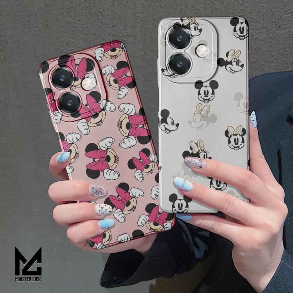 Case Oppo A3x / A3 NFC Softcase Procamera Motif Mickey Mouse Kartun Lucu Cute Mix Keren 02 - Monster