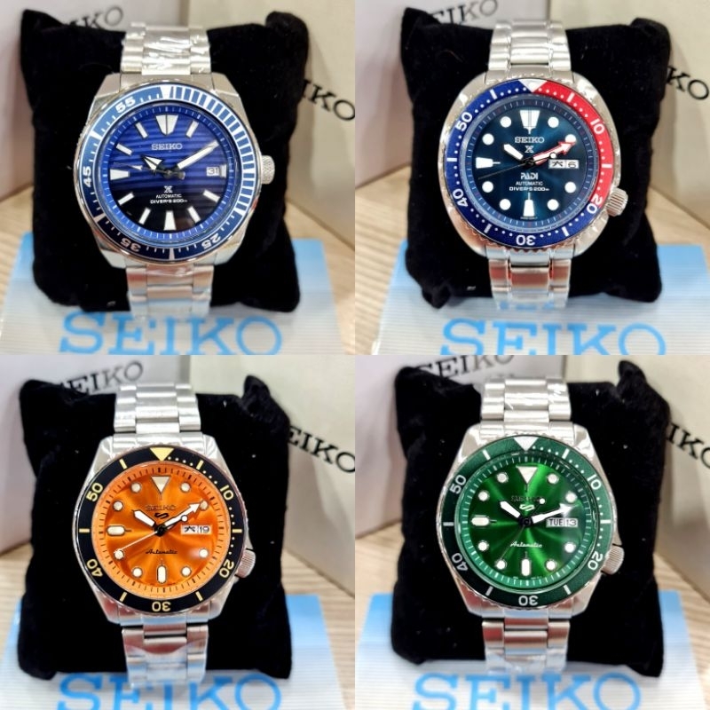 Jam Tangan Pria Seiko 5 sport , padi, divers turtle  Automatis