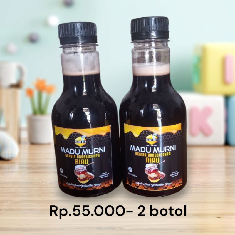 

Madu Akasia Crassicarpa paket 2 Botol kecil