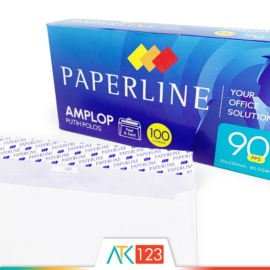 

RK Amplop Putih Paperline 90 PPS Uk. 110 x 230 mm