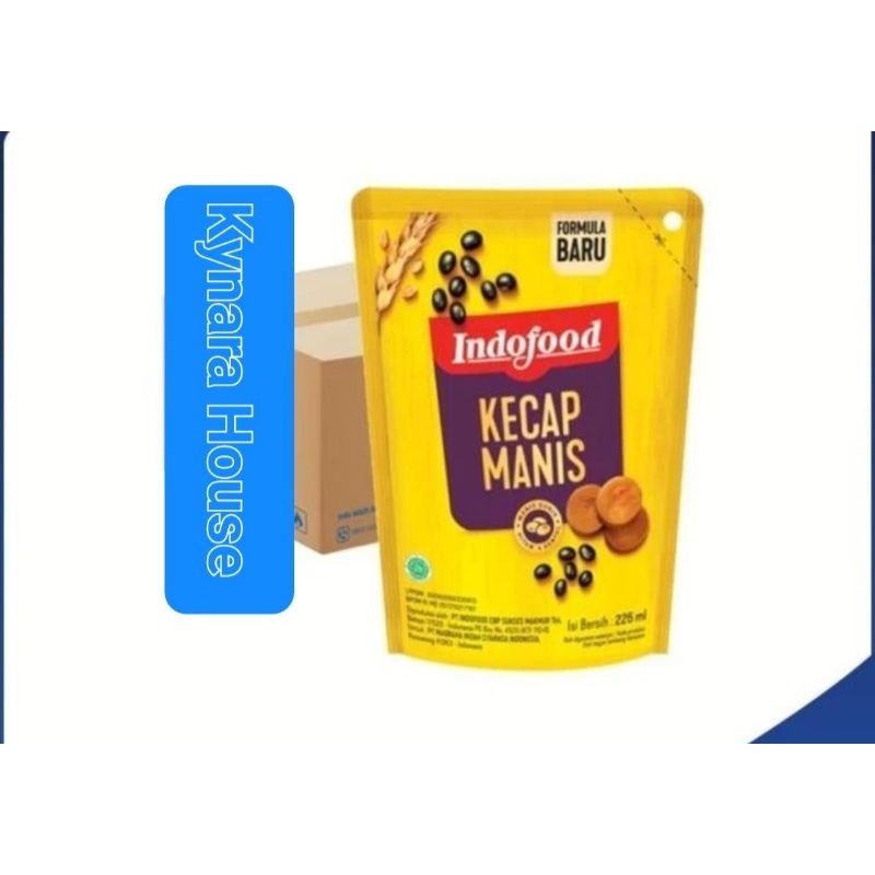 

Kecap Manis Indofood Pouch 24x225ml (Karton)