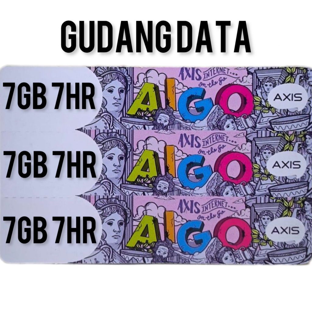 Voucher AXIS Mini 7GB 7Hari