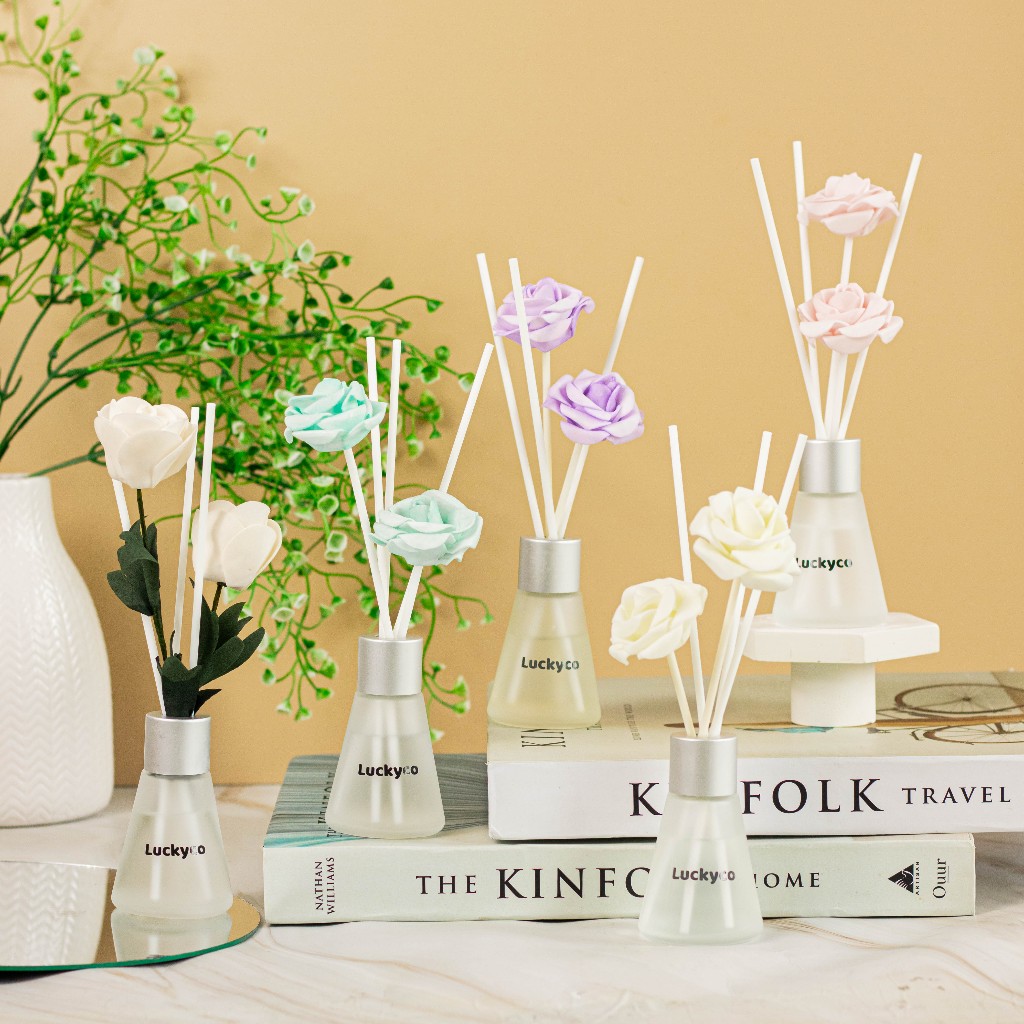 LUCKYMALL LUCKYCO REED DIFFUSER HOTEL SERIES Wangi Mewah Luxury Sewangi Pengharum Ruangan Aroma Scen