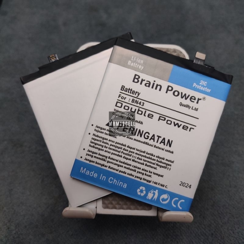 BATU BATRE BATTERY BN43 BRAIN POWER / DOUBLE POWER XIAOMI REDMI NOTE 4 / NOTE 4X SNAPDRAGON BRAIN PO