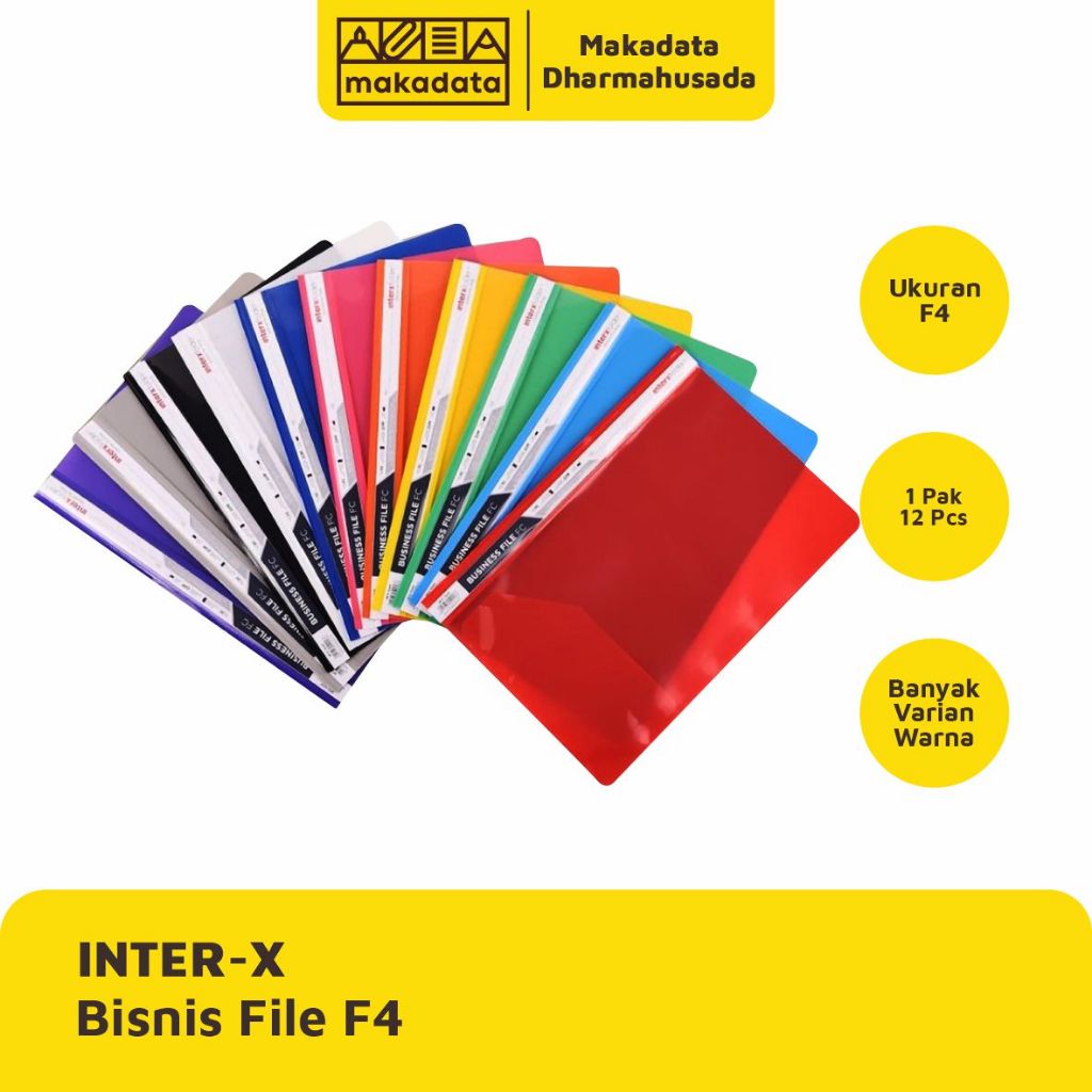 

BUSINESS | BISNIS FILE INTER-X UKURAN F4 (1 PAK)