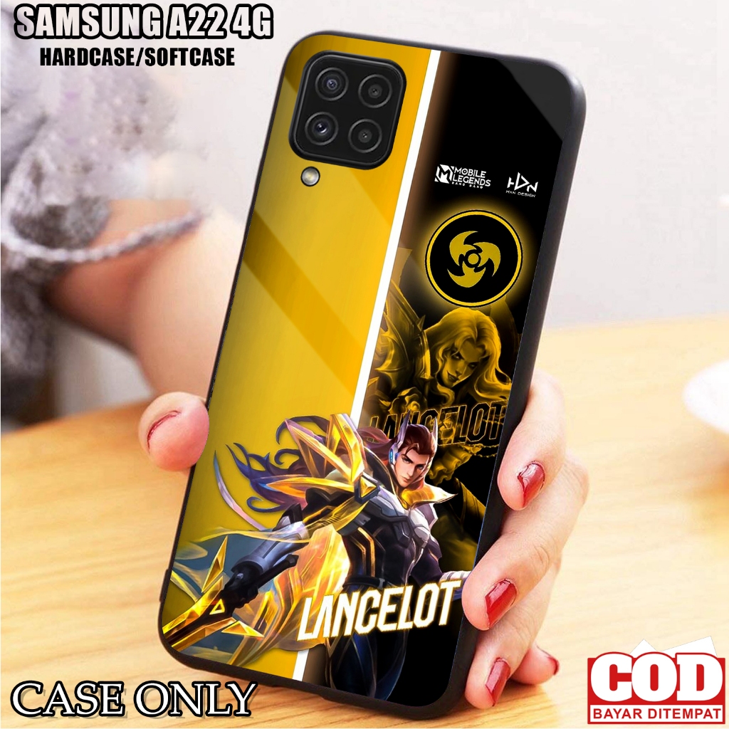 Case SAMSUNG A22 4G  - Casing SAMSUNG A22 4G [ MLB01 ] Silikon SAMSUNG A22 4G  - Kesing Hp - Casing 