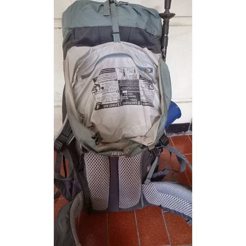 Carier deuter air contact
