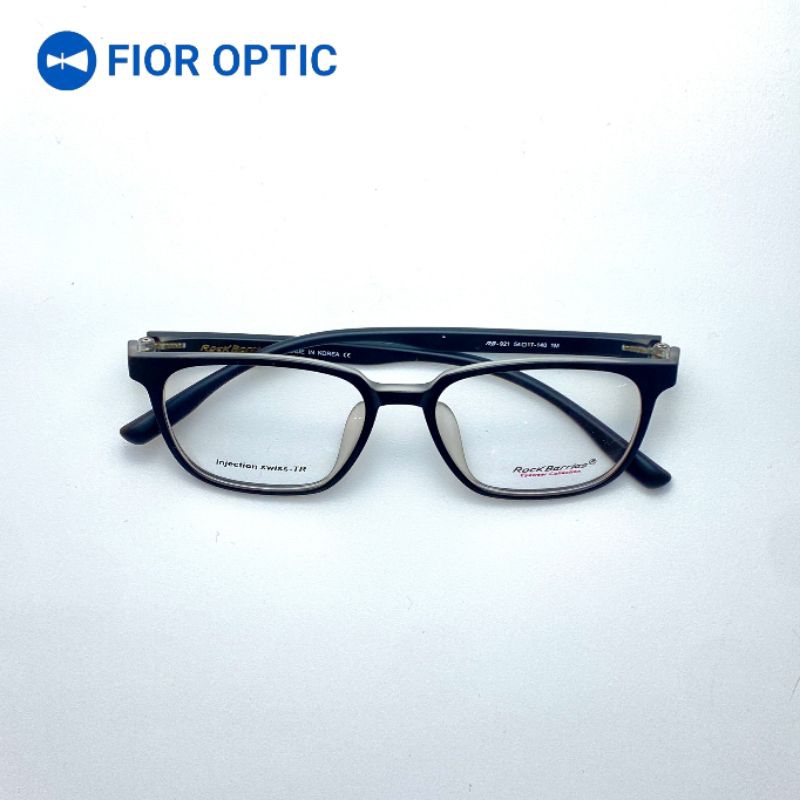 Fior Optic - Kacamata Rock Berries 921 Laki-laki Perempuan (Bisa ganti Lensa Anti Radiasi / Anti UV 