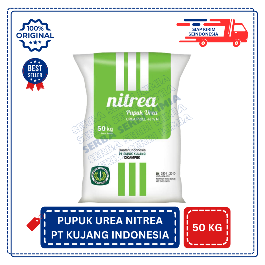 Nitrea Pupuk Urea 50 KG | Pupuk Kujang | Pupuk Urea