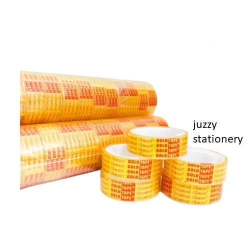

goldtape isolasi / isolasi bening 1/2inch