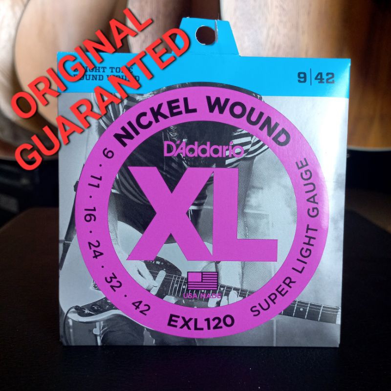 SENAR DADDARIO EXL120 D ADDARIO ORIGINAL