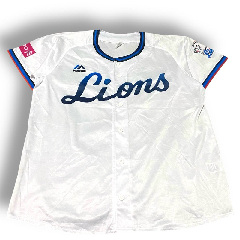 MAJESTIC LIONS Baseball Jersey Vintage | Thrift Shop Second Murah