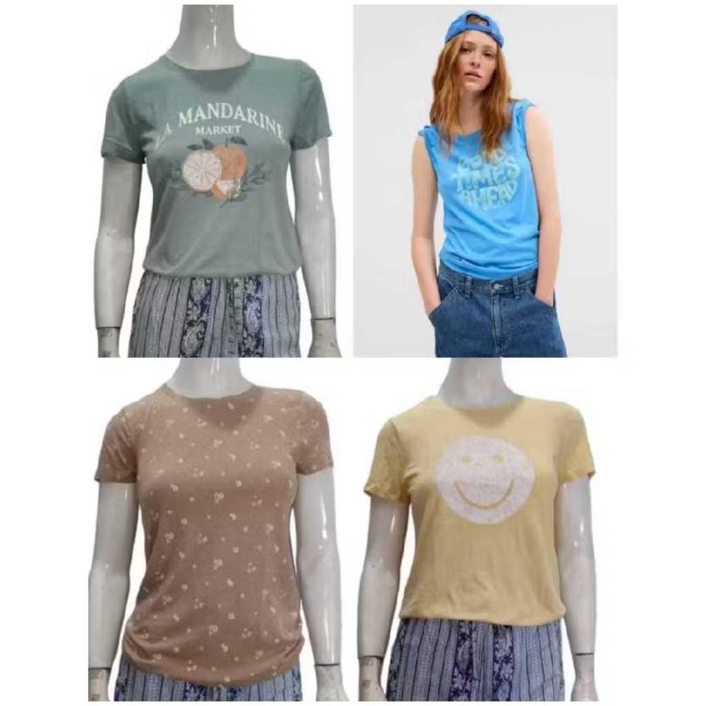 ATASAN GAP DEWASA 100K/4PCS | ATASAN GAP COKLAT BUNGA, ATASAN GAP KUNING SMILE, ATASAN GAP BIRU, ATA