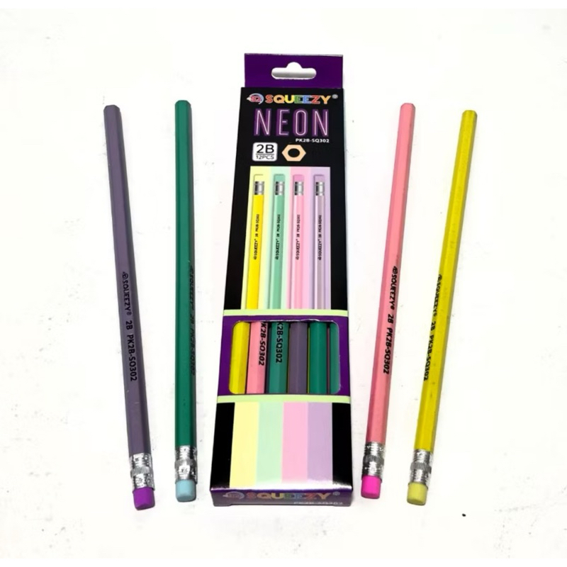 

Pencil 2B SQUEEZY ISI12 PCS
