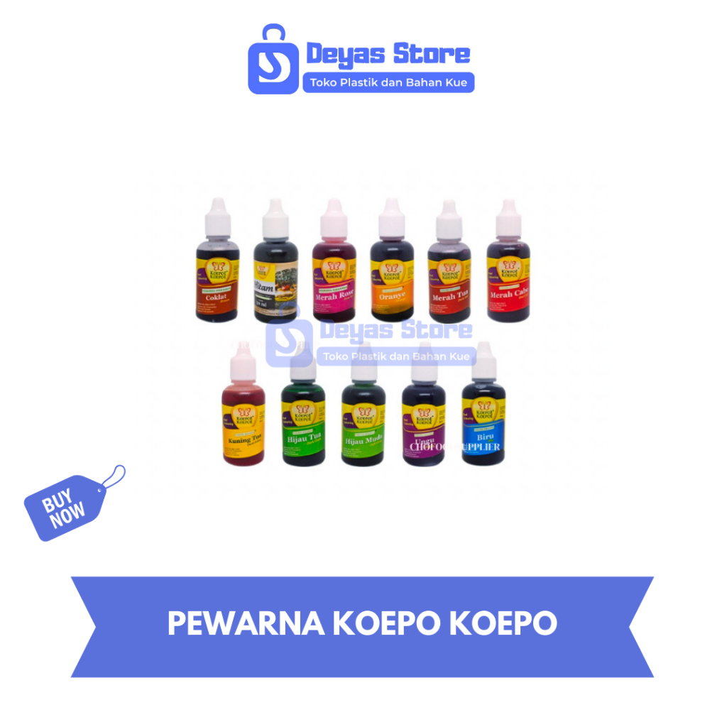 

Pewarna Makanan Kopoe Kopoe/Food Coloring 30ml