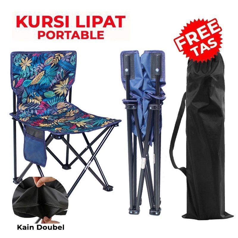 Kursi Lipat Outdoor Portable Kursi Camping Kursi Portable Outdoor Bangku Mancing