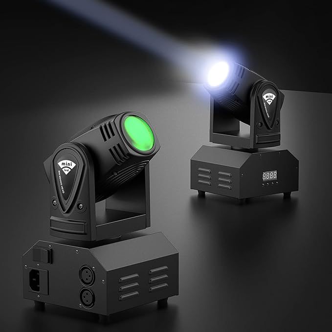 moving head beam light Lampu Sorot Panggung Spotlight RGB Moving Head mini 10W